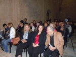 in the first row from left: German Ambassador Dr. Gabriele Guillil, Hatice Salih Kerimgil and former Prime Minister Hakki Atun